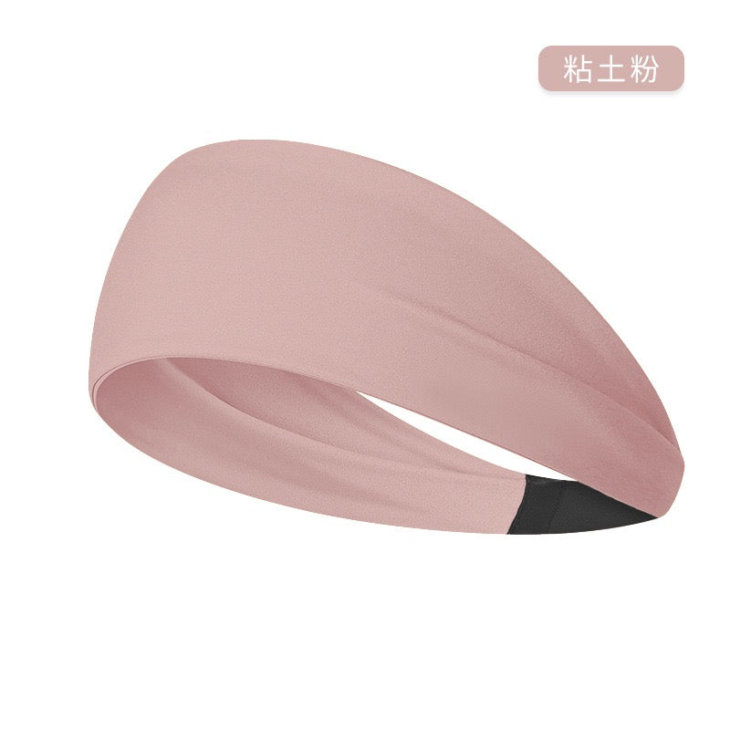 GoHeadActive headband in Clay pink