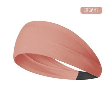 GoHeadActive headband in Coral red