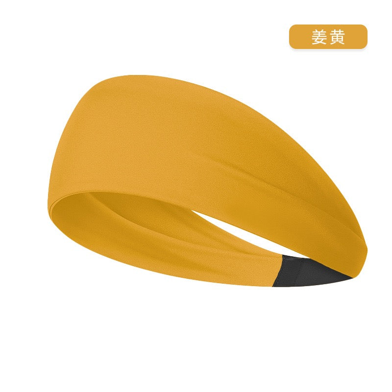 GoHeadActive headband in Ginger yellow