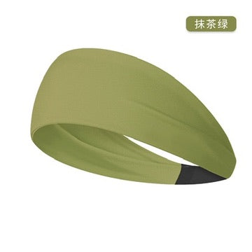 GoHeadActive headband in Matcha green