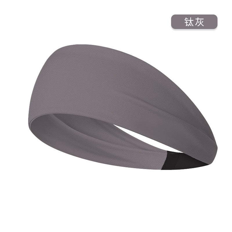 GoHeadActive headband in Titanium grey